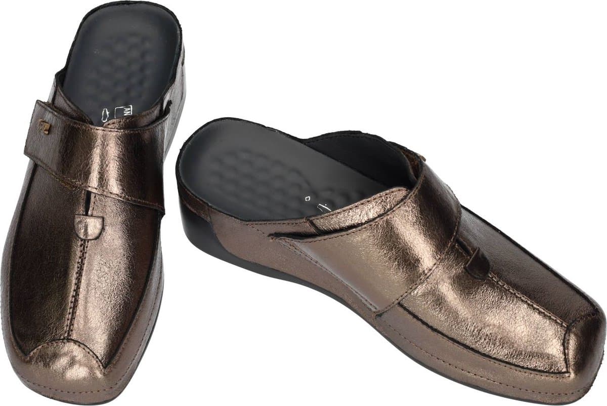 Vital -Dames - brons - slippers & muiltjes - maat 38