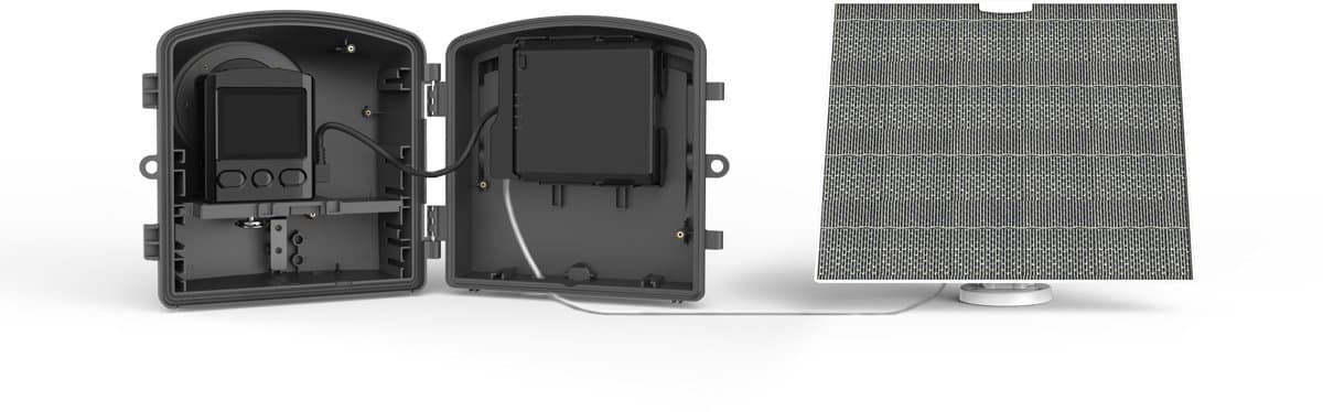 Brinno - ASP1000-P Solar Power Kit - Timelapse Camera - Zonnepaneel voor Brinno Camera