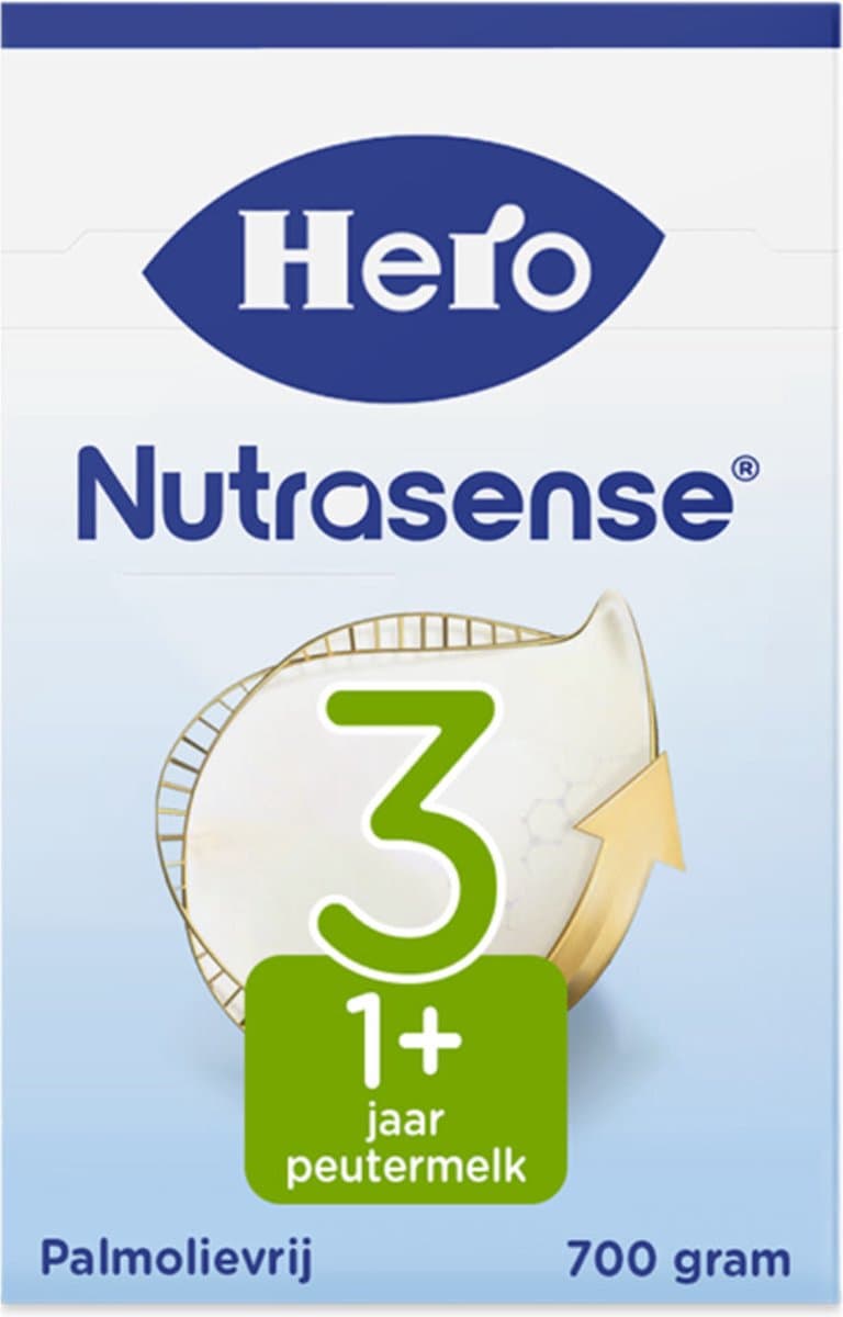 Hero Nutrasense 3 1+ Jaar Peutermelk 2 x 350 g