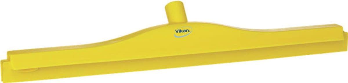 Full colour hygiëne vloertrekker - vaste nek - 60 cm geel