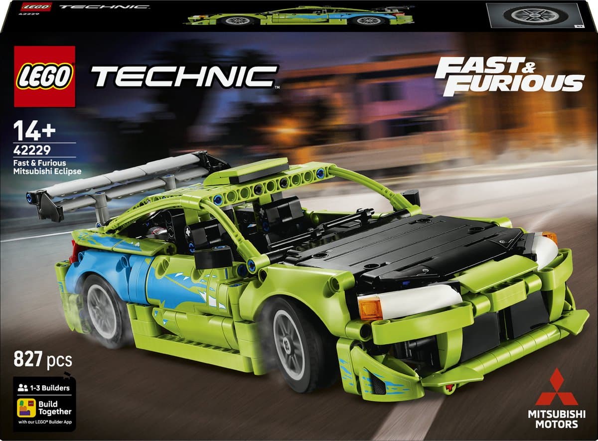 LEGO Technic Fast and Furious Mitsubishi Eclipse 42229