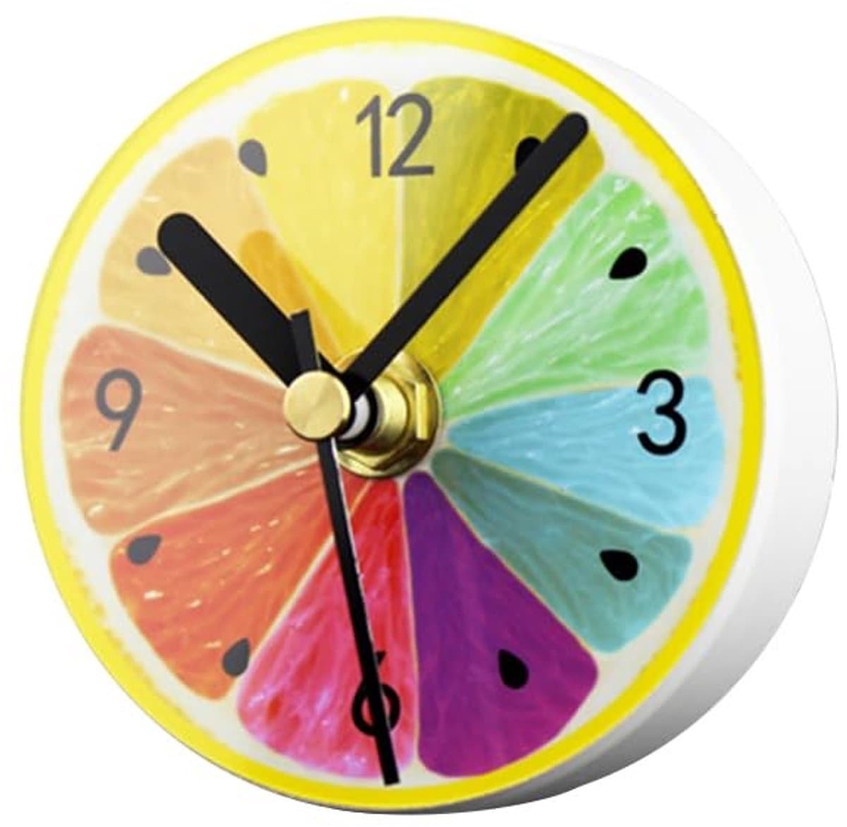 Dailygoods - Magnetische Koelkastklok met Stil Kwartsmechanisme