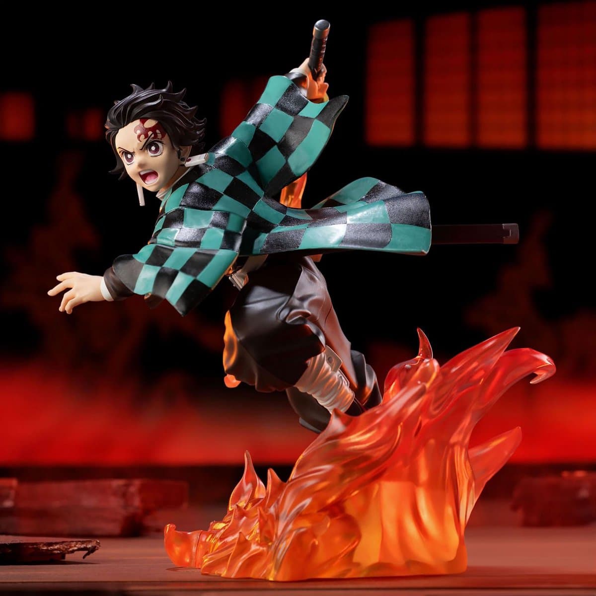 SEGA Demon Slayer: Kimetsu no Yaiba Xross Link Anime PVC Statue Tanjiro Kamado 15 cm Beeld