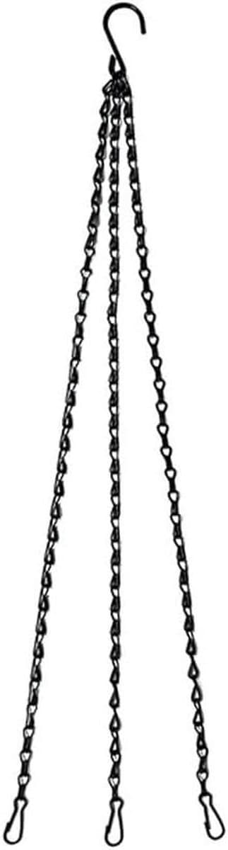 Hangende Mand Ketting - Bloempot Ophanging - Planten Verfraaien - Verstelbare Lengte - 50cm Ketting - Zwart