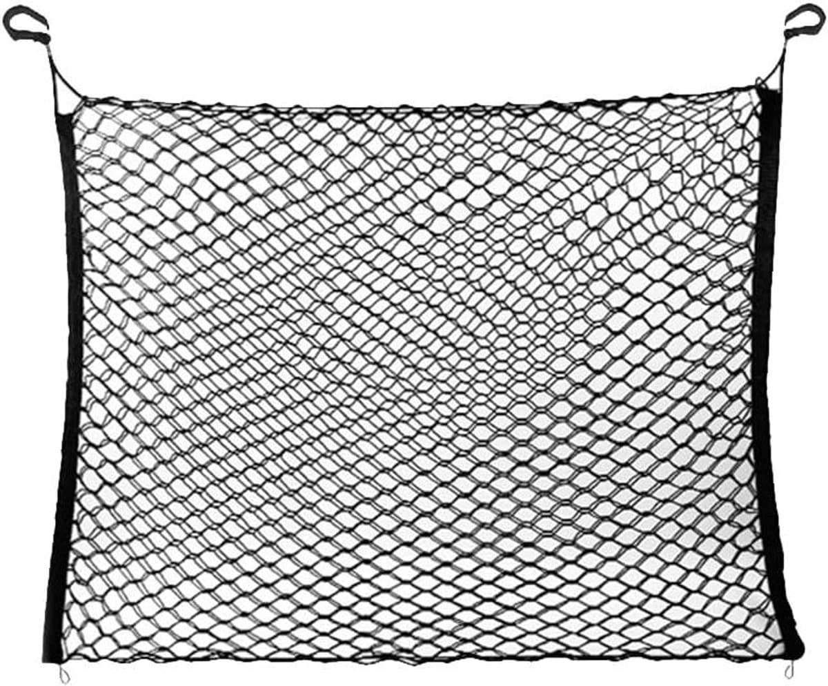 Hondenrek Auto - Kofferbak Afscheiding - Veilig Reizen - Elastisch Dubbellaags - 120 x 90 cm - Normal