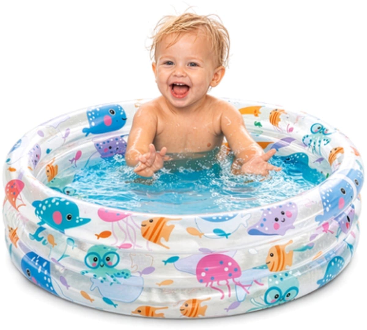 Intex opblaasbaar babyzwembad - 61 x 22 cm, meerkleurig