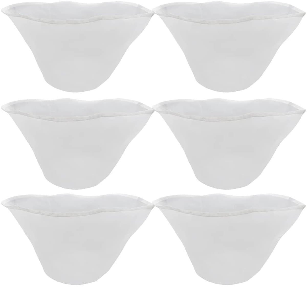 Nylon Mesh Zeefzakken voor Filtering van Sap, Melk en Koffie - Set van 6 Stuks