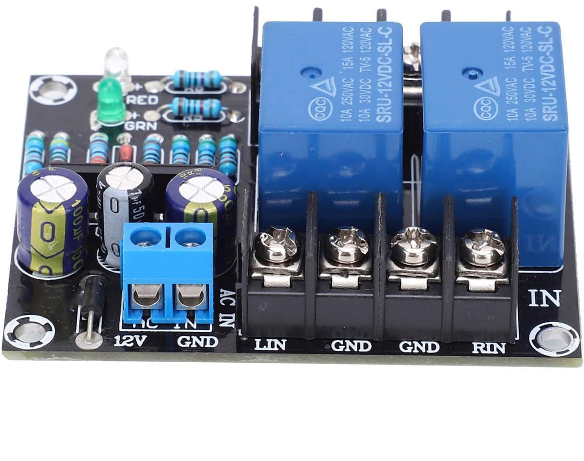 Allecto - Speaker Protection Amp Board - Dual Channel - Betrouwbare bescherming - Compact formaat - Geluidskwaliteit - Geschikt voor audioapparatuu...