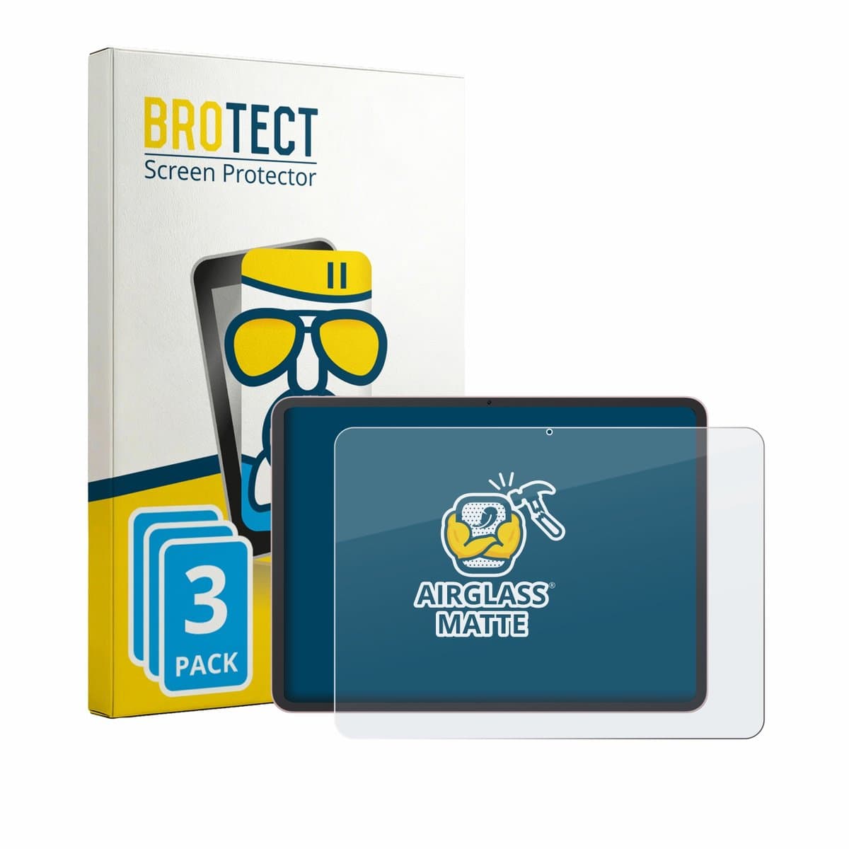 BROTECT - Screenprotector voor Oppo Pad 5 - Folie Beschermfolie Beschermglas matte 3 Stuks