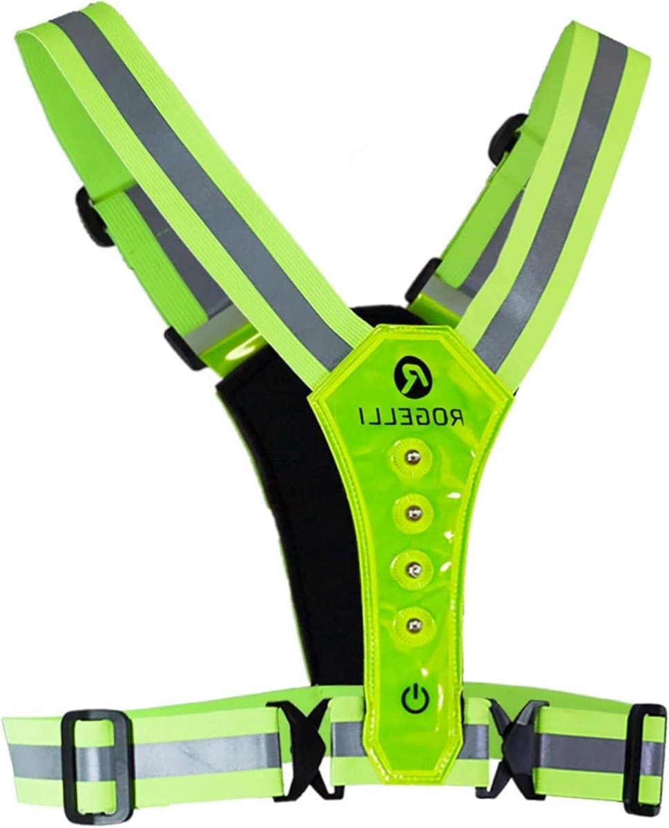 Reflecterend Vest - Veiligheidshesje Sport - Zichtbaar Zijn - Hoge Reflectie - Mouwloos - Geel