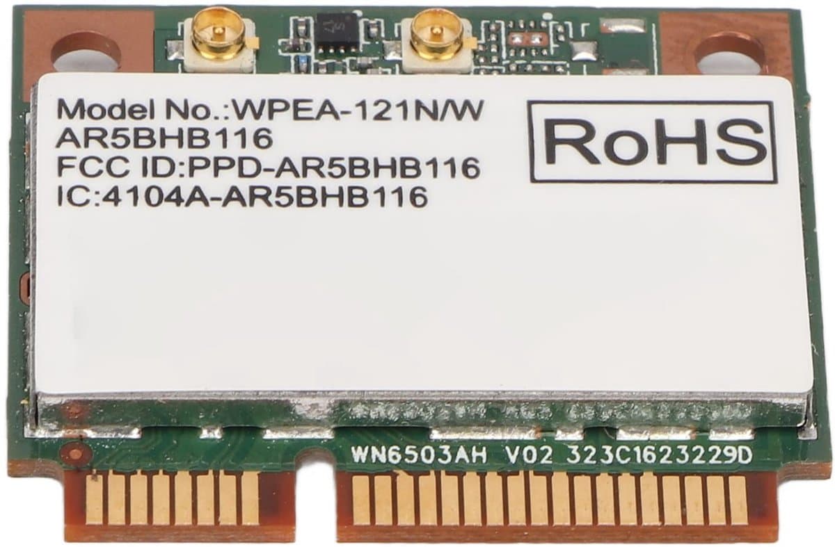 Allecto - Laptop Netwerkkaart - Mini WiFi-kaart voor 2.4/5GHz - 300Mbps Snelheid - Geschikt voor Windows en Linux - Ideaal voor Gaming en Streaming