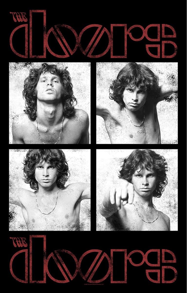 The Doors - Jim Morrison - Textielposter