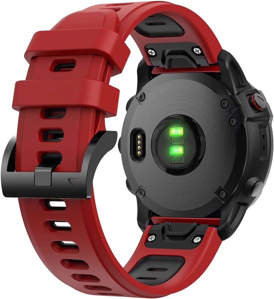 Silicone Horlogeband 22mm voor Garmin Fenix 7/7 Pro/6/6 Pro/5/5 Plus - Comfortabele en Duurzame Vervangband voor Quatix en Forerunner Modellen