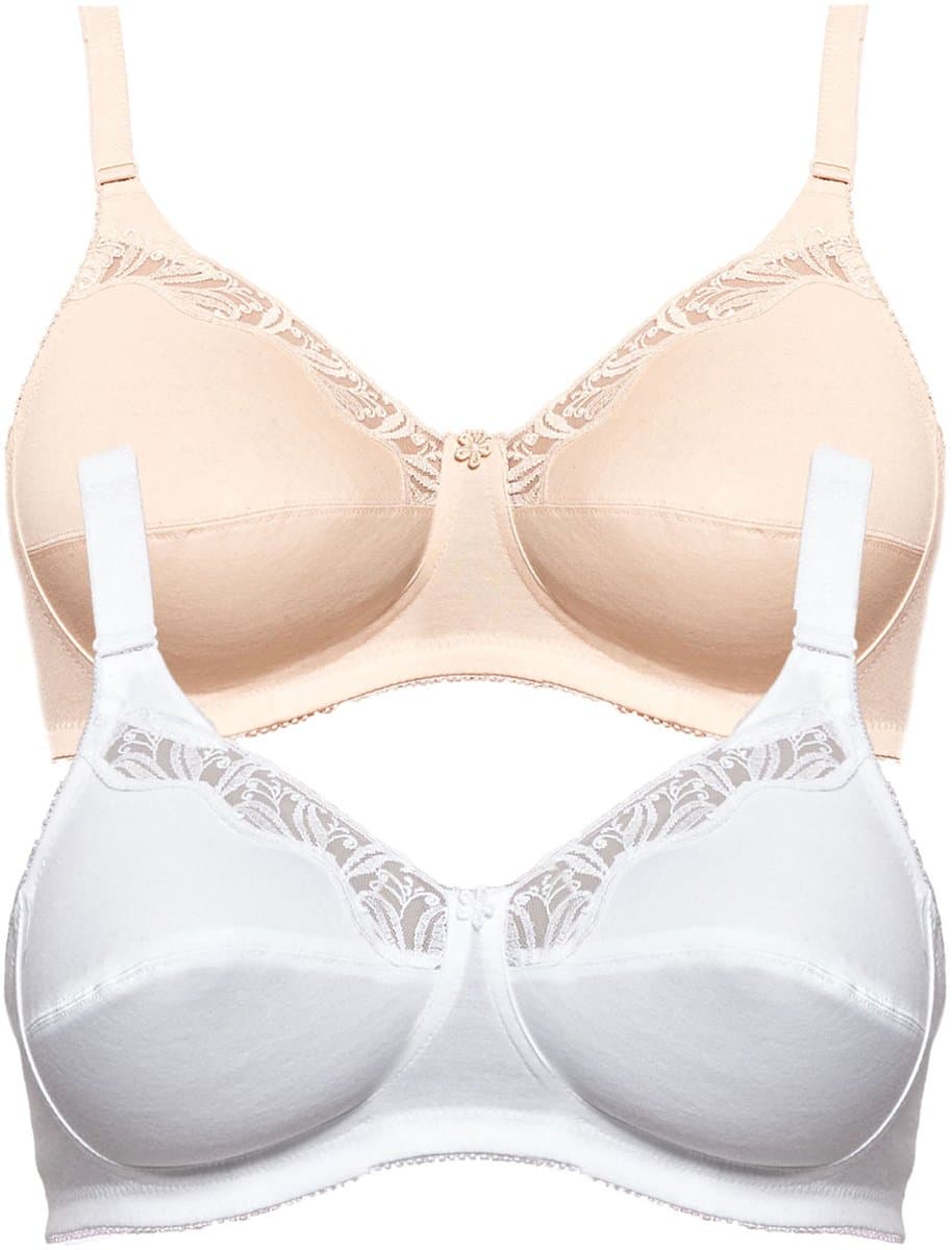 2-pack BH zonder beugel Cotton