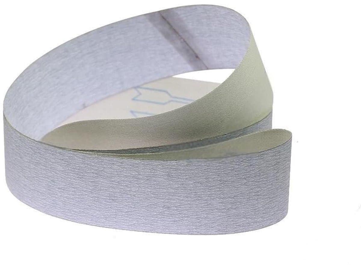 Droogschuurband - Polijstband - Glad maken - Anti-verstopping doek - 1000 mesh - Wit