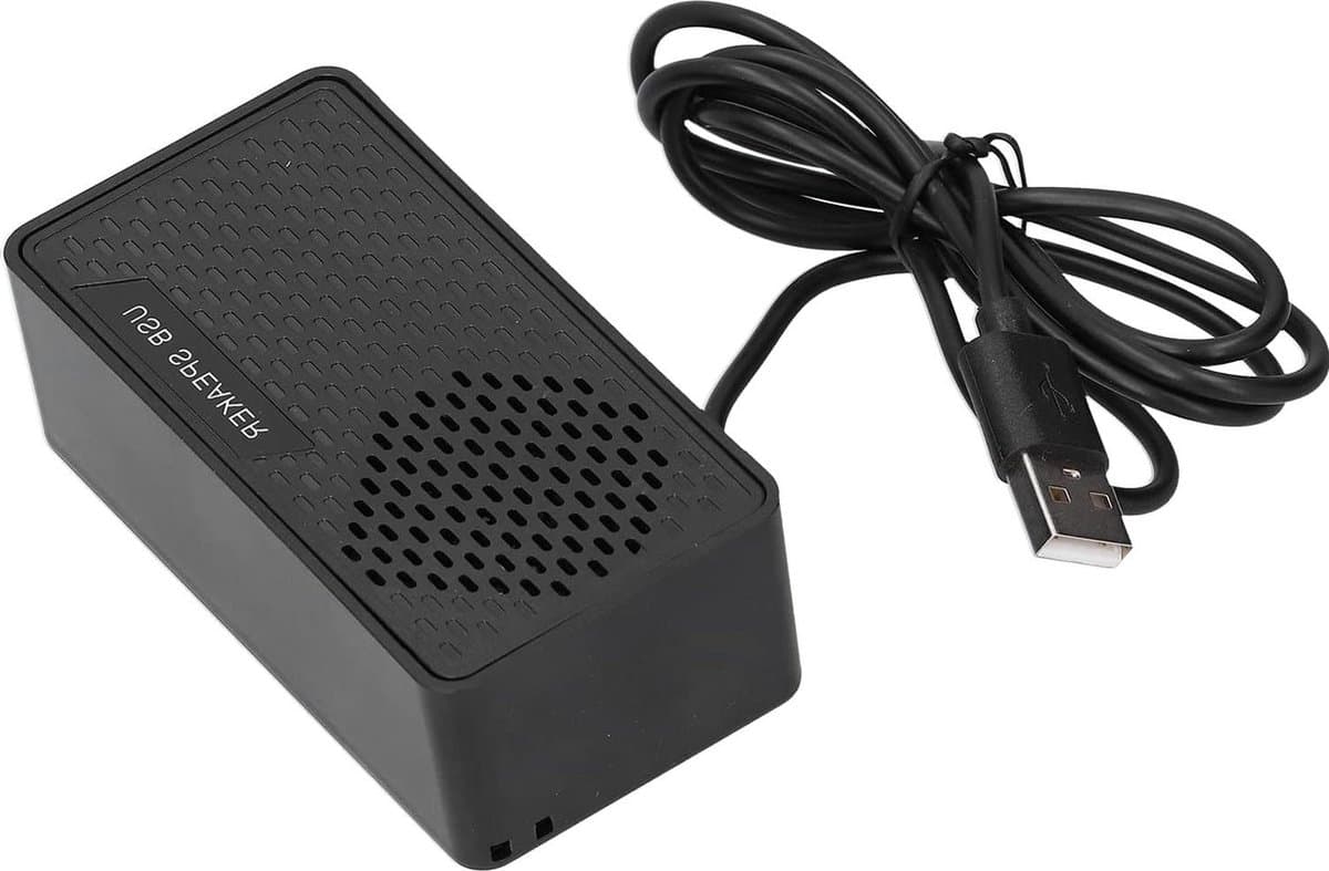 Draagbare USB-minicomputerluidspreker - Zeldzaam Aardmagnetisme - 3W-uitgang - Ingebouwde Geluidskaart - Eenvoudig Te Gebruiken - Klein Formaat - voor Kassa - Content .