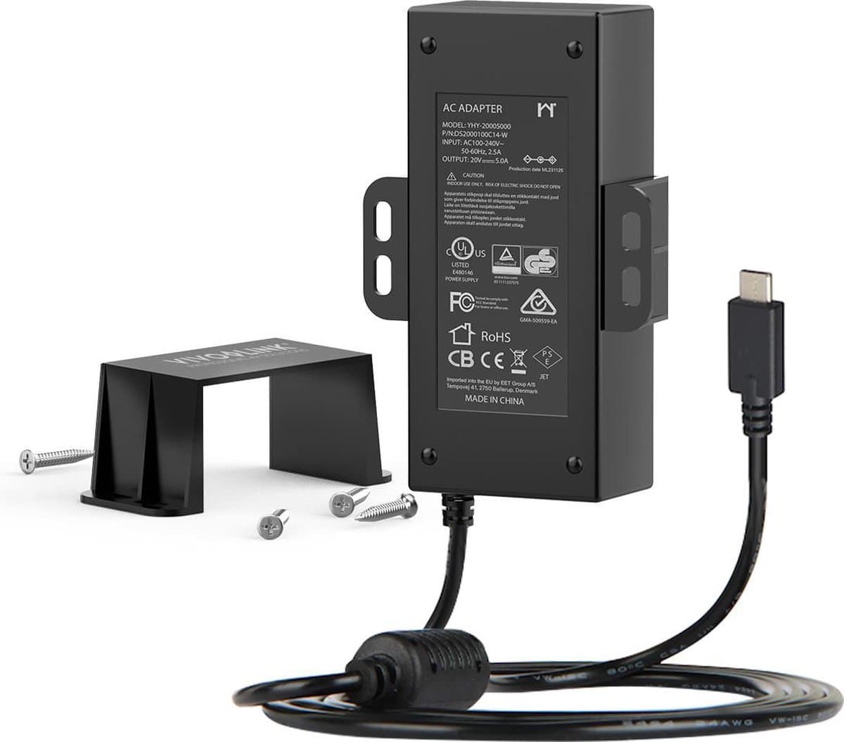 Vivolink VLUSBCPWR100 USB grafische adapter