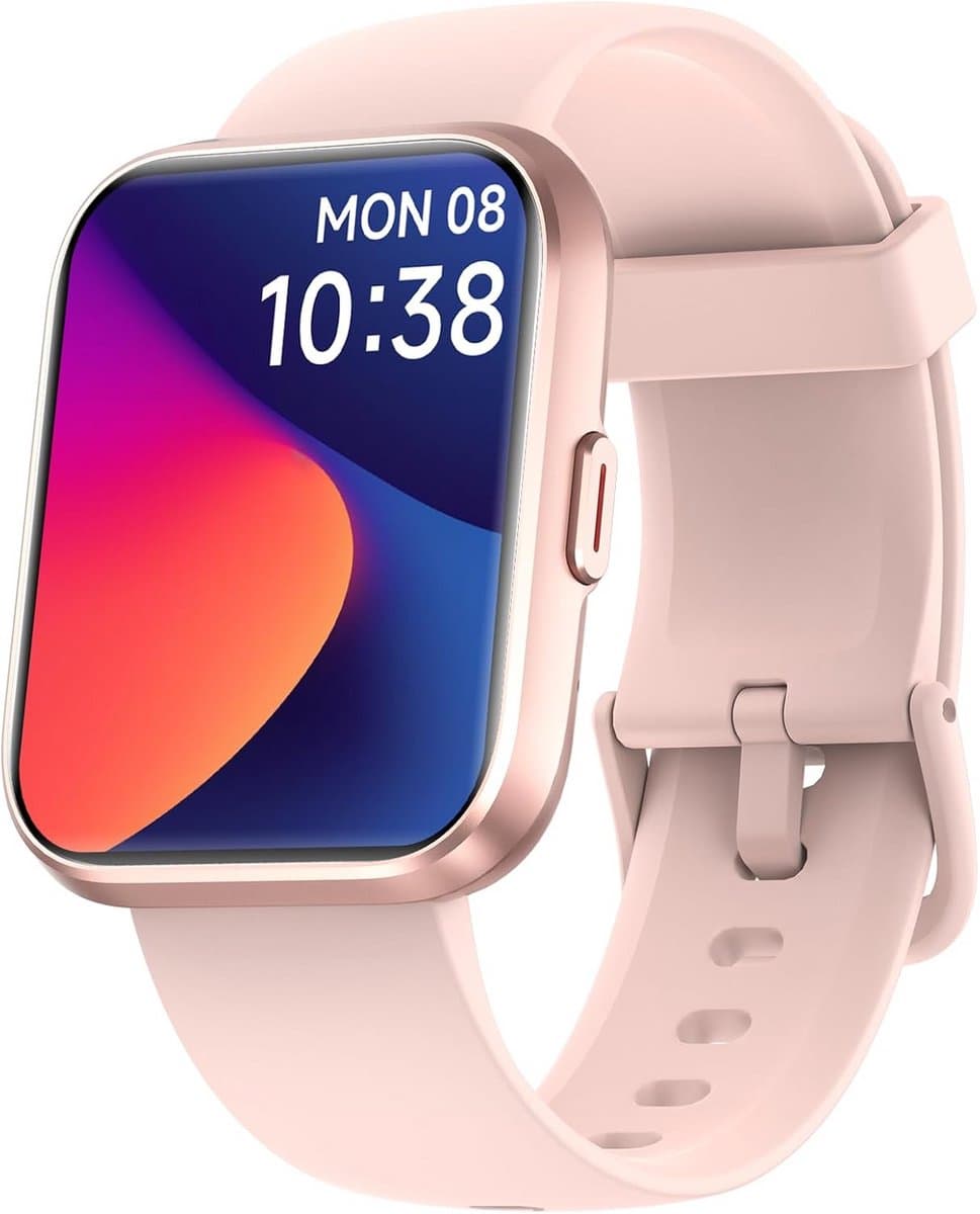 Smartwatch Dames met Bellen, Alexa en Waterdichte Fitness Tracker