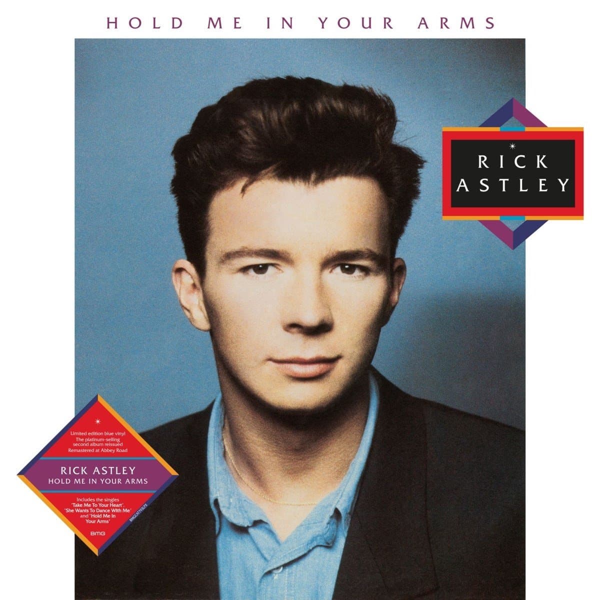 Rick Astley - Hold Me In Your Arms (LP) (Coloured Vinyl) (Limited Edition) (Remastered)