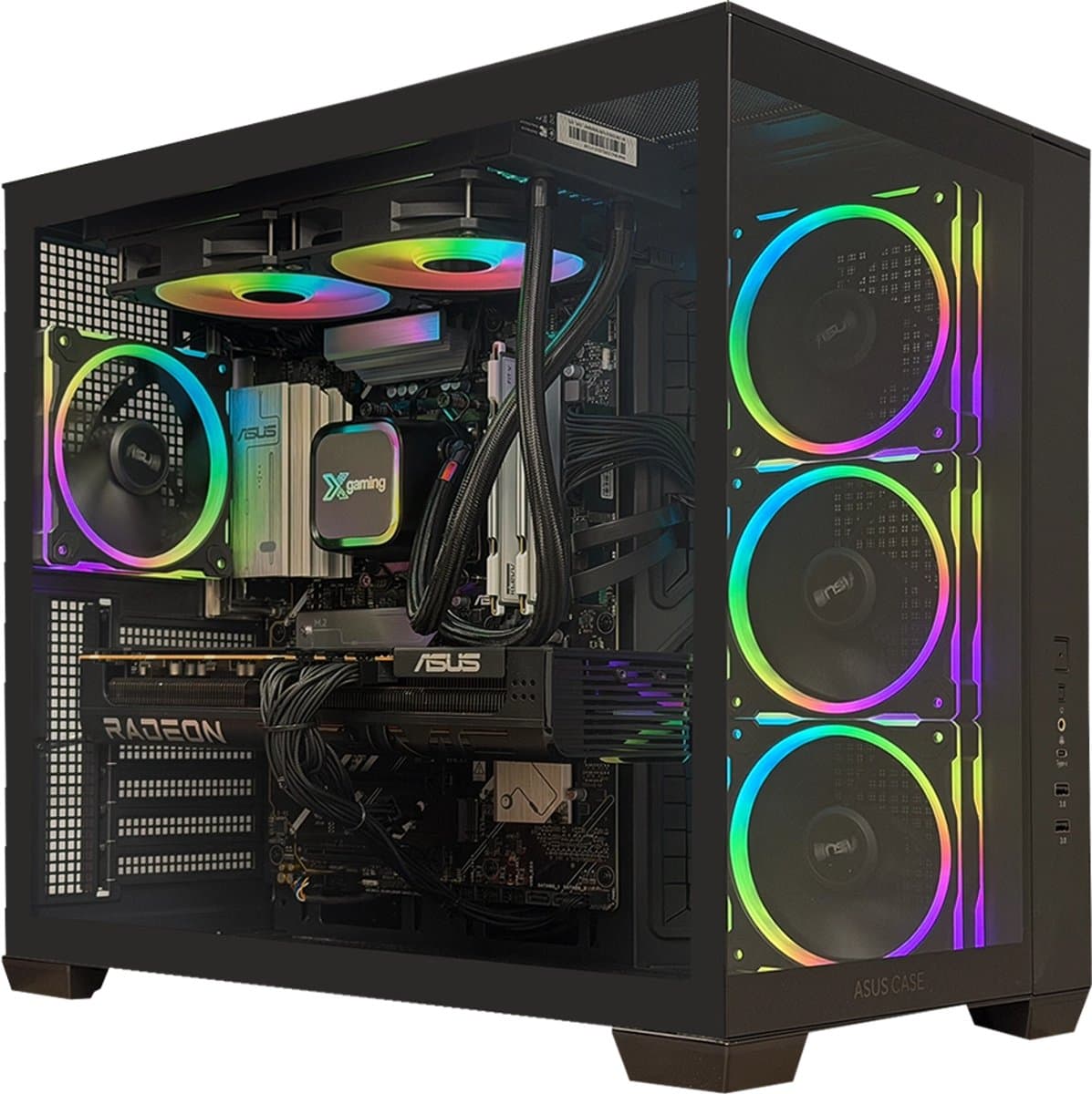 Xgaming Warrior Gaming PC - AMD Ryzen 9 9900X - AMD Radeon RX 9070 XT - 32GB DDR5 - 1TB NVME SSD