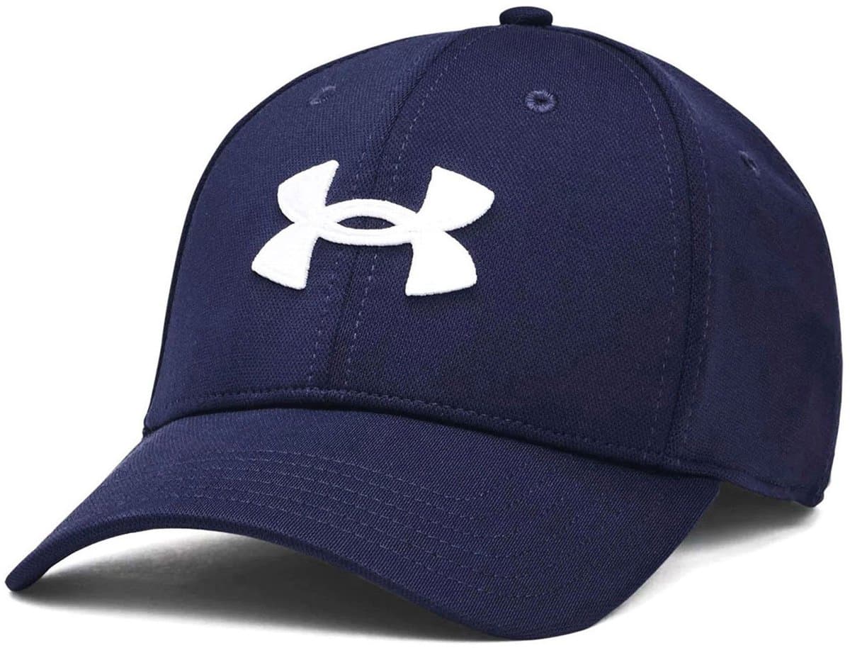 Under Armour M Blitzing Low STR-BLU Heren Pet - Midnight Navy - Wit