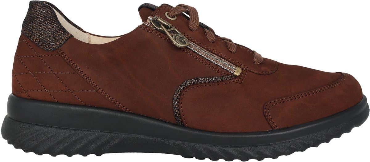 Ganter Heike - dames sneaker - Bruin - maat 43 (EU) 9 (UK)