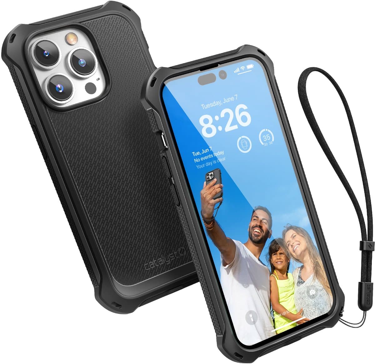 Catalyst Crux Case Apple iPhone 14 Pro Max Stealth - Zwart