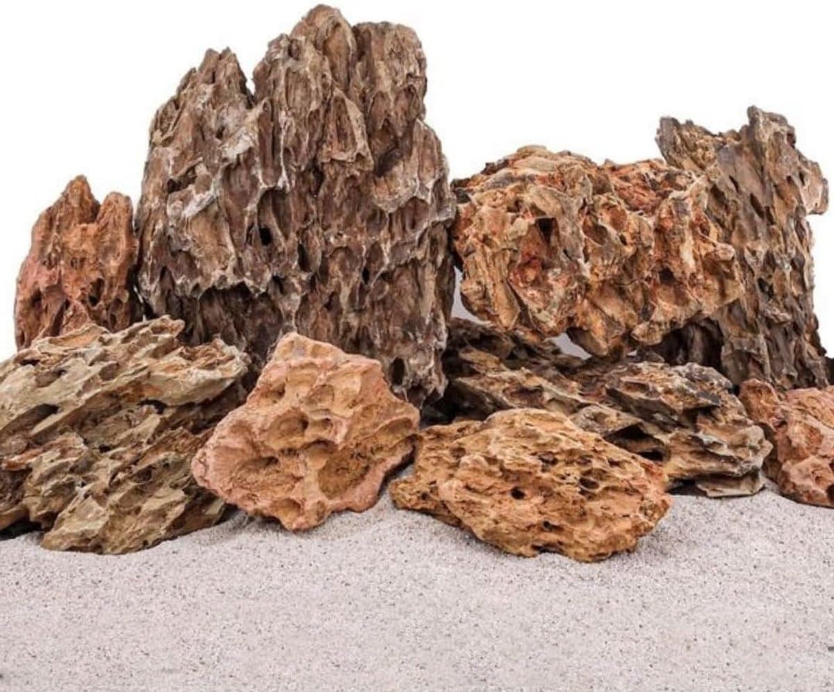 Drakensteen natuursteen voor aquascaping - AquaOne