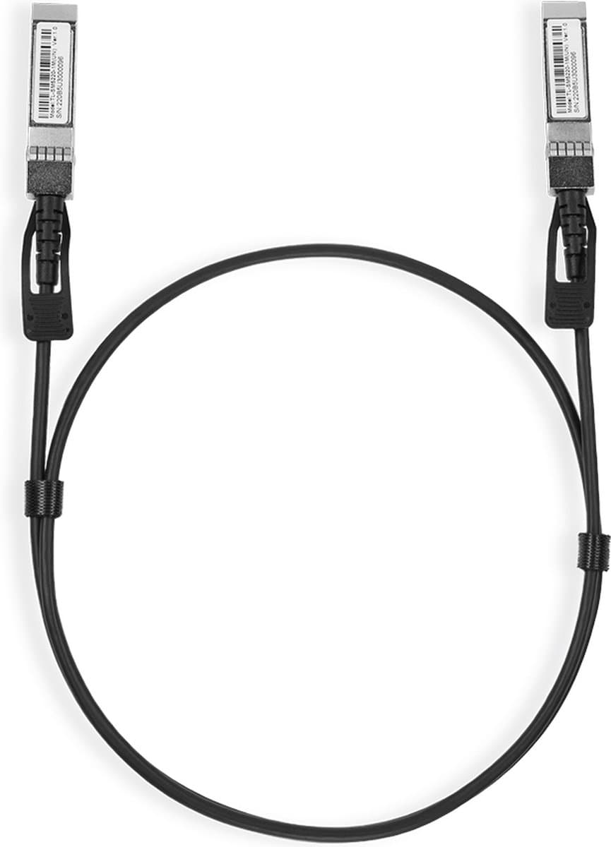 TP-Link TL-SM5220-1M Glasvezel kabel SFP+ DAC Zwart