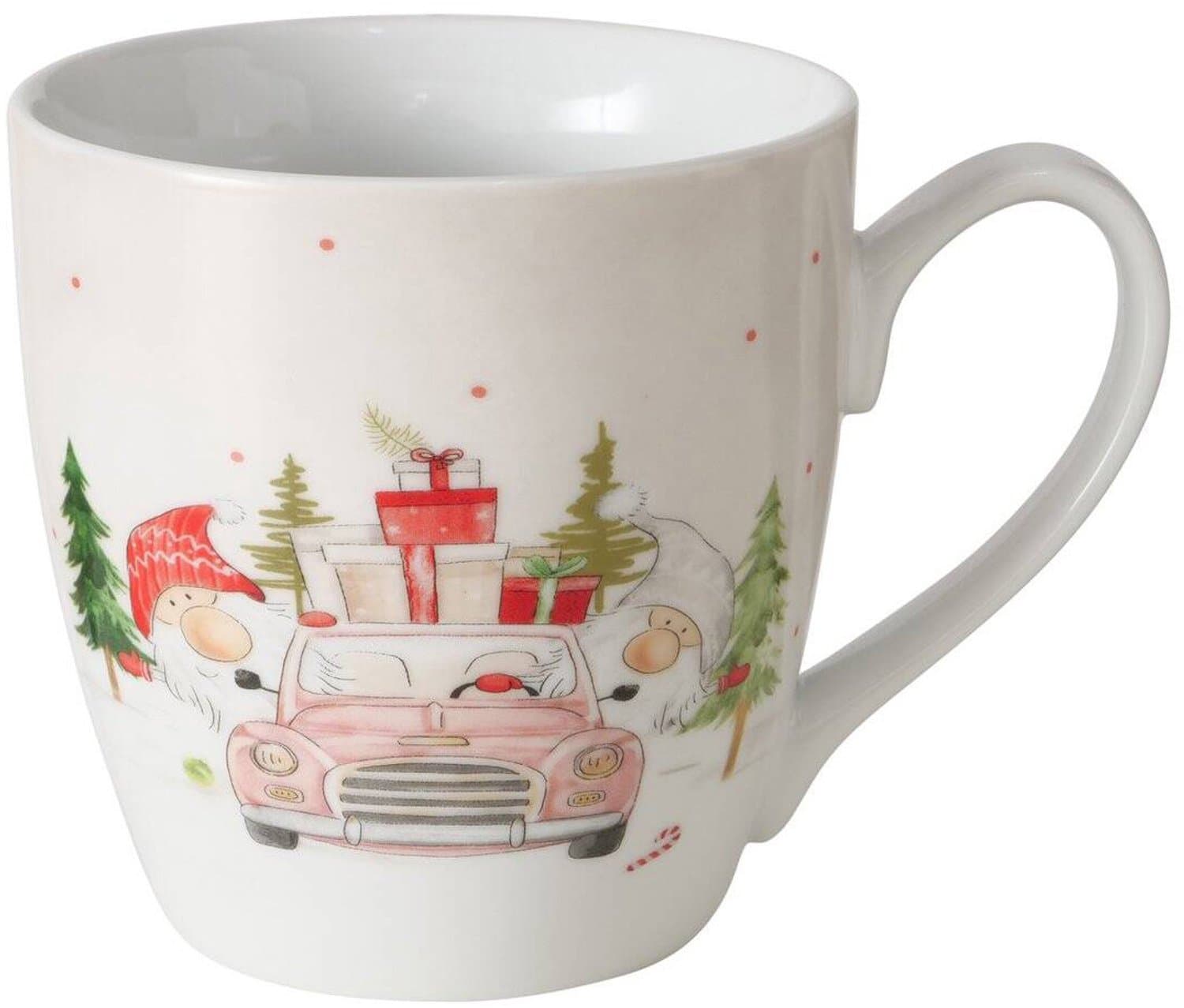 Boltze Home - Grote mok met kerstmotief CARRIE, 480 ml