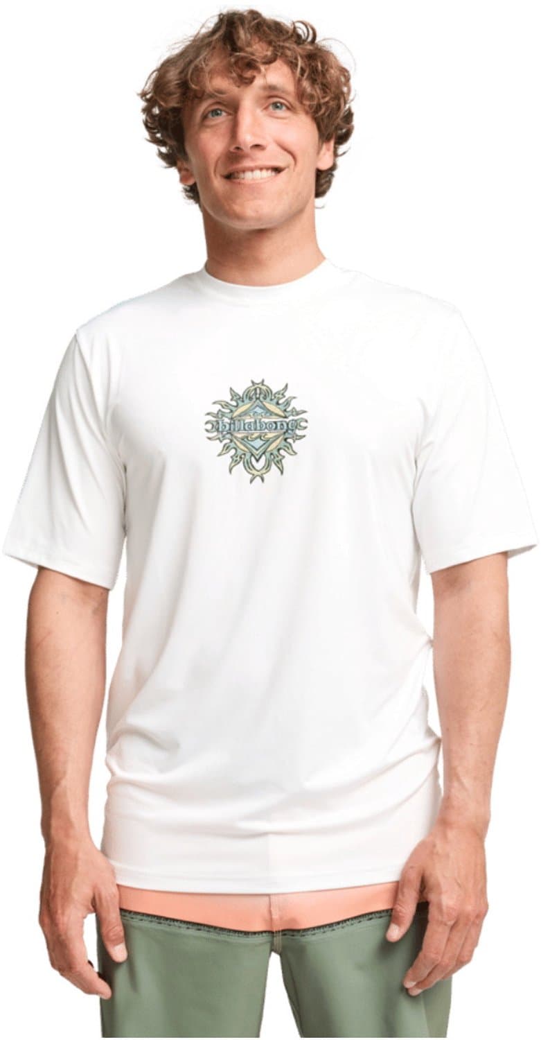 2026 Billabong Heren Solar Flare Loszittend Lycra-hemd Met Korte Mouwe