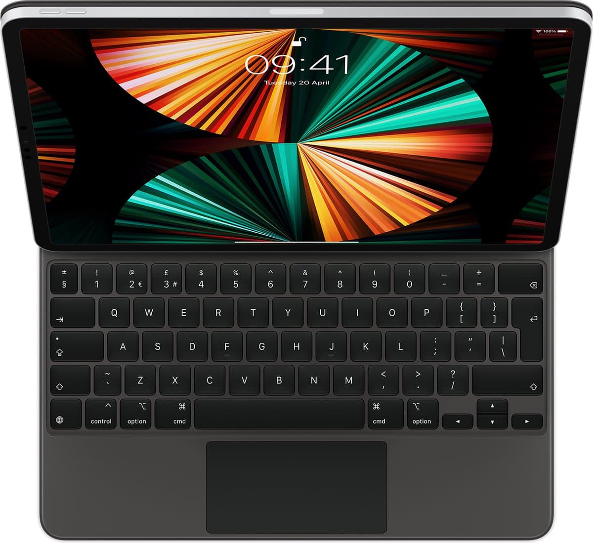 Apple Magic Keyboard iPad Pro 12.9 inch (2018 - 2022) iPad Air 13 inch (2024 - 2026) QWERTY Zwart