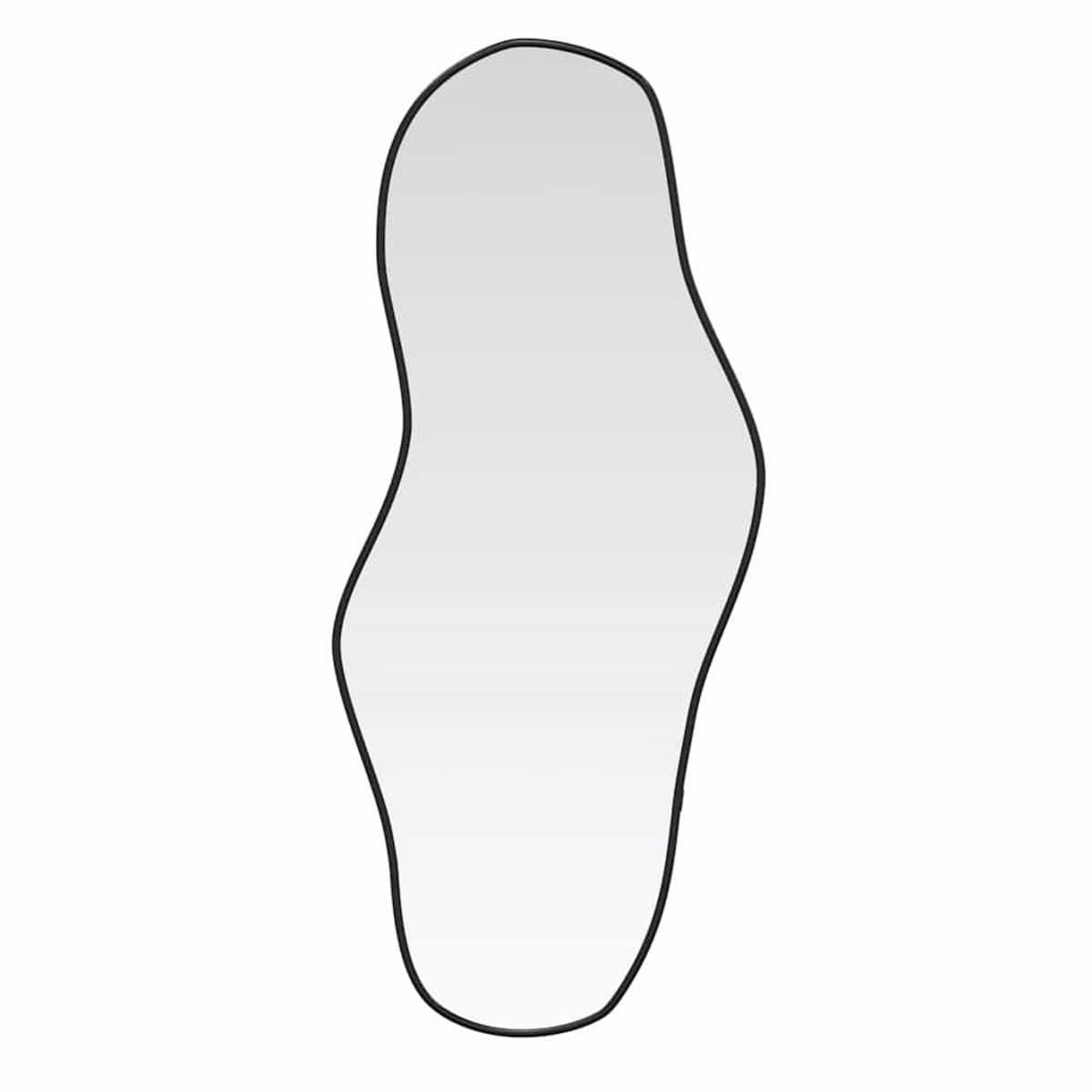 VidaXL wandspiegel zwart 60 x 25 cm