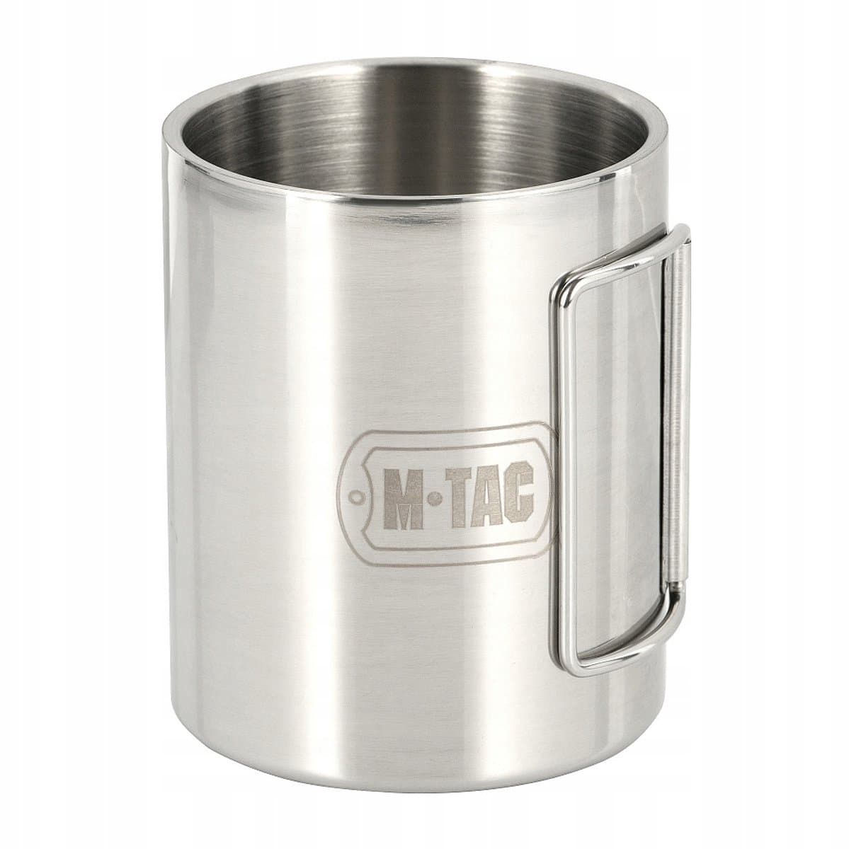 M-Tac Thermobeker 450ml RVS met Opvouwbaar Handvat