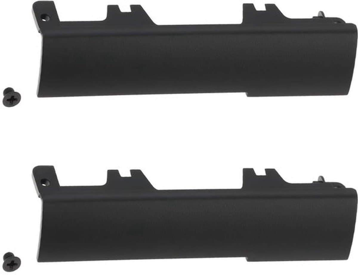 Laptop HDD-lade - upgrade voor de harde schijf - zwart - 2 stuks - eenvoudige installatie - geschikt voor Dell Latitude E6540 - zwart