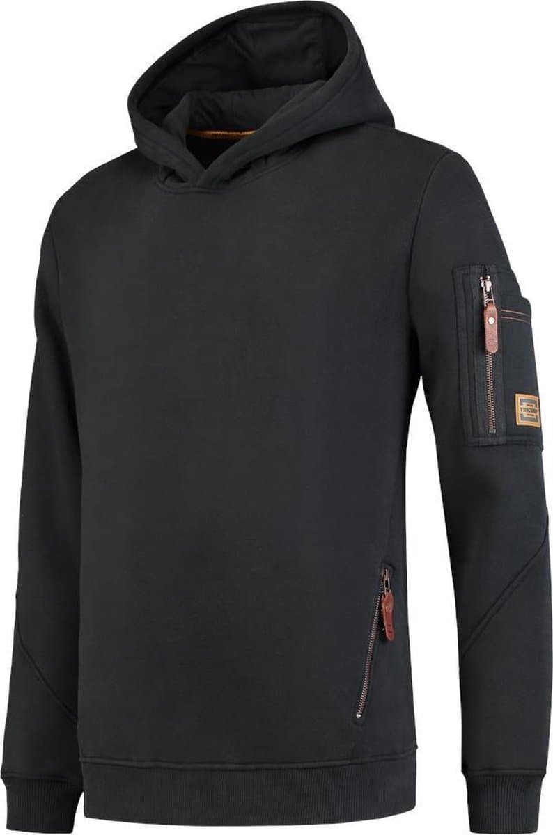 Tricorp Sweater Premium Capuchon  304001 Zwart - Maat M