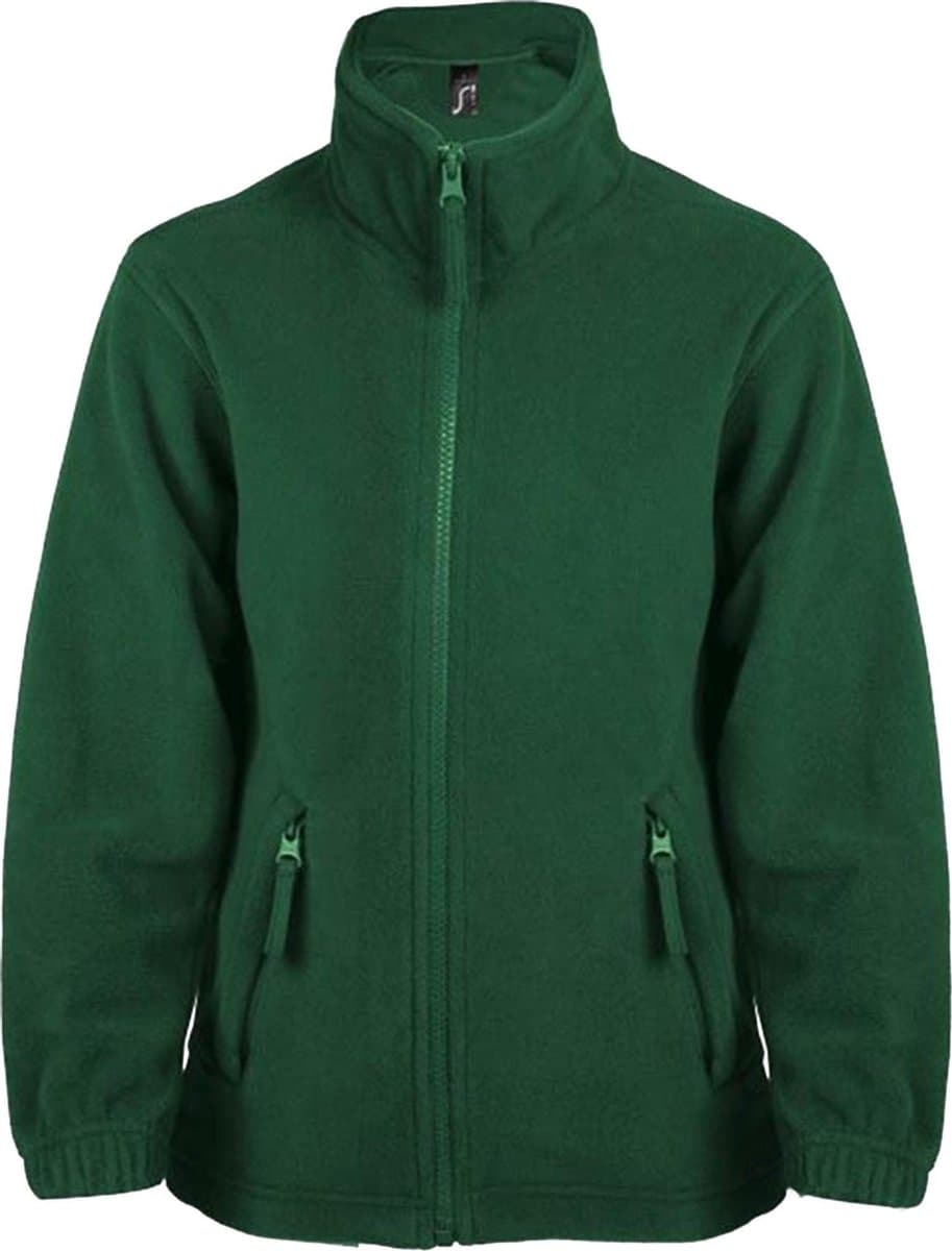 SOLS Kinderen/Kinderen North Zip-Up Fleece Jacket (Bosgroen)