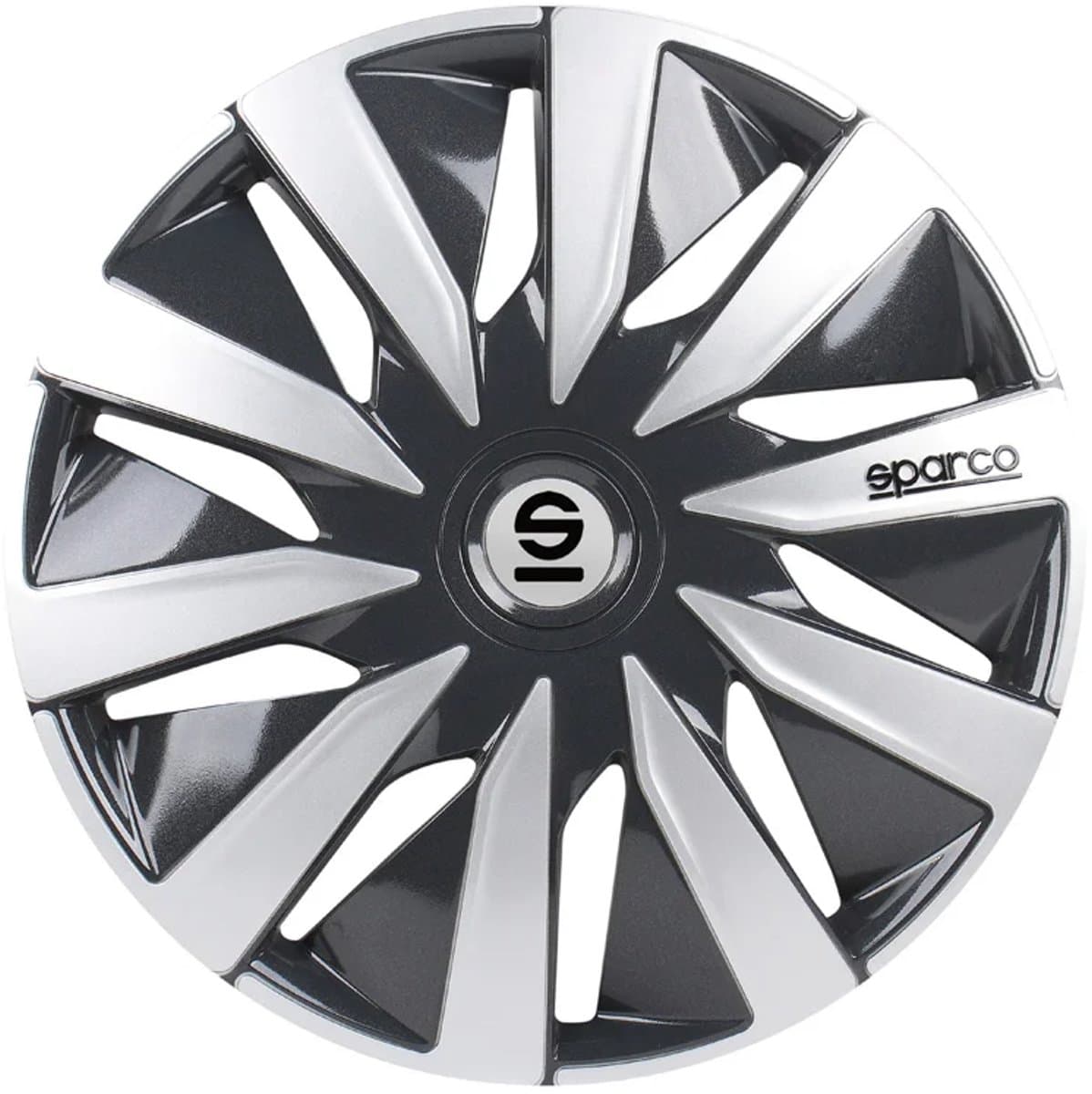 Sparco Wieldoppen Lazio 14 inch Grijs/Zilver