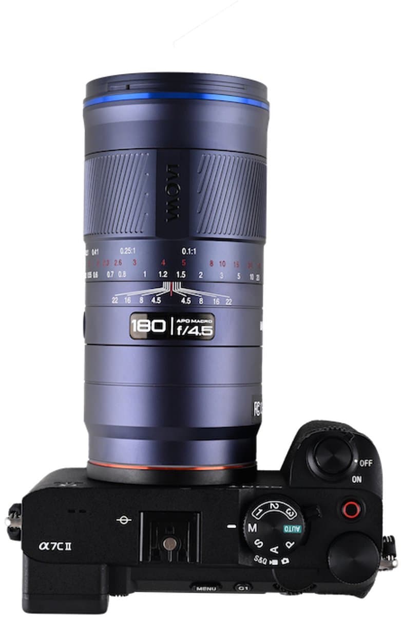 LAOWA 180mm f/4.5 Ultra Macro Apo 1.5x Objektiv kompatibel mit Sony FE (AF)