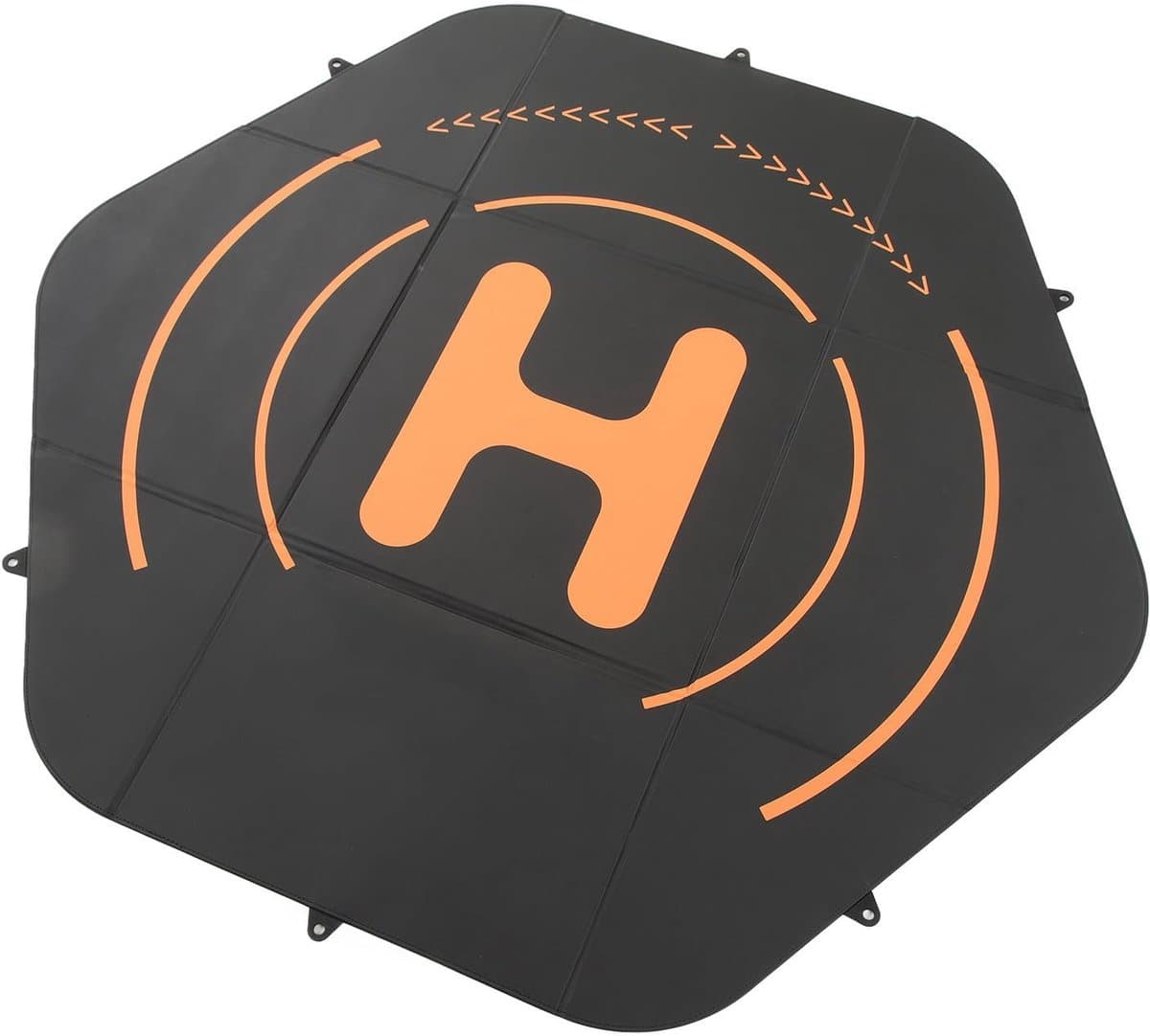 110cm Drone Landing Pads - Dubbelzijdig - Vouwbare Hex Mat - Waterdicht - Snelle Vouw Helipad voor RC Drones en Helicopters