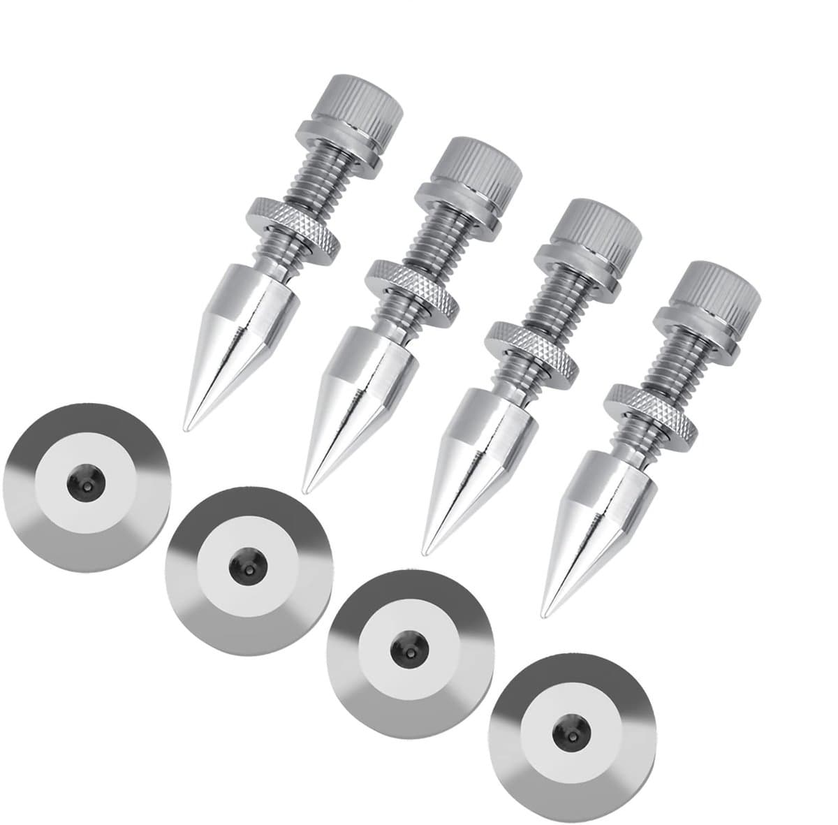 Cosensi - Dailygoody - Speaker Spike Isolatie Spikes - Set van 4 Stuks voor HiFi Geluid - Vermindert Resonantie - Perfect voor Audioliefhebbers - Geluidsverster...