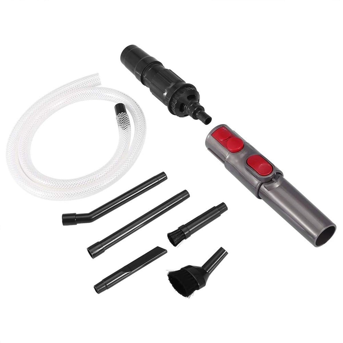 Dailygoods - Mini Stofzuigerset - Multifunctioneel Reinigingsgereedschap - Draagbaar - Auto Stofzuiger - Voor Naaimachines en Elektrische Apparaten -