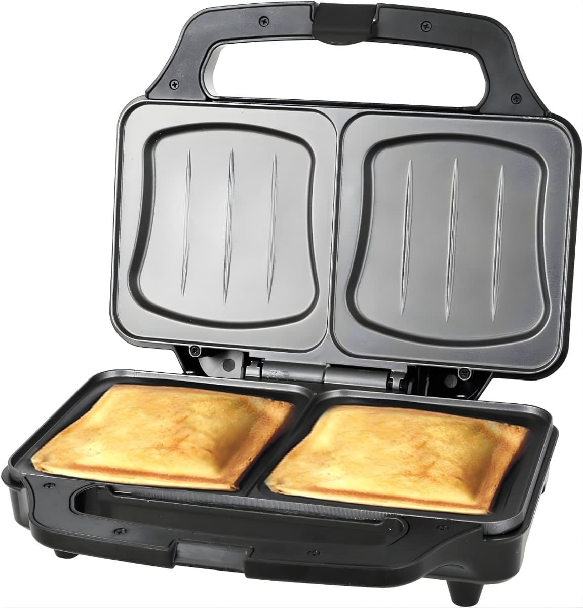 Zyrex® Tosti-ijzers - Tosti Apparaat - Tosti Ijzer - Zwart - 32cm x 27cm x 12cm; 1.56 kg