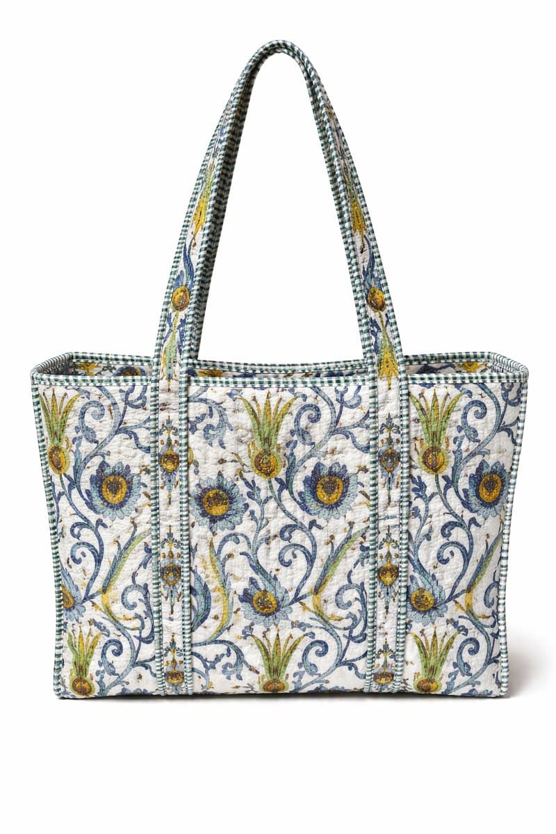 HS Shopper - Blauw - Stijlvolle Dames Accessoire - Ruime Indeling