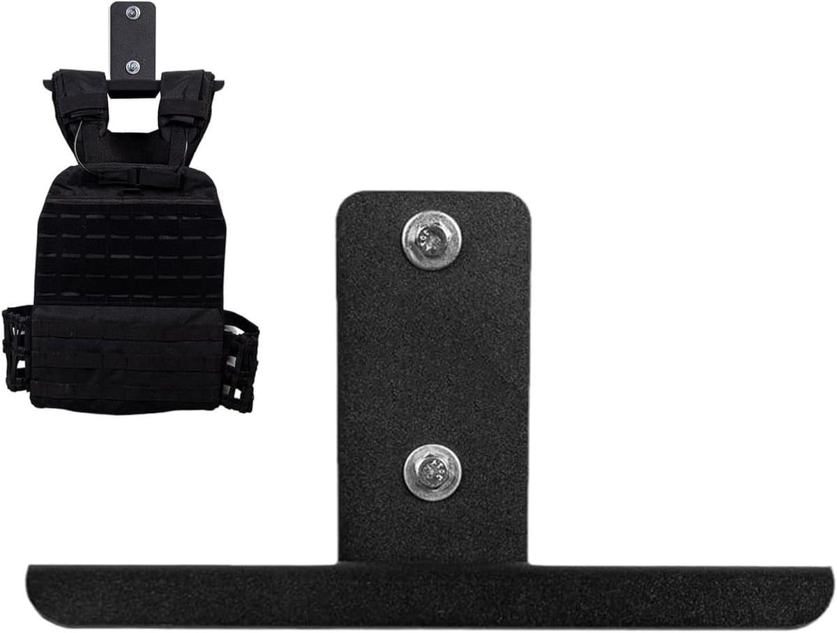 Wandhanger Fitnessapparaten - Halterhouder - Sportuitrusting Opbergen - Ruimtebesparend Ontwerp - 35 Centimeter - Zwart