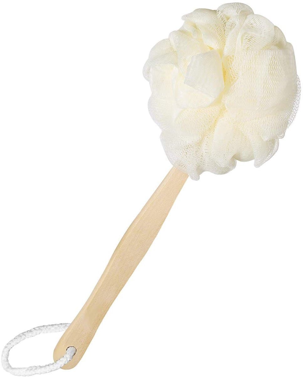 Store_7 - Lufa Back Scrubber met lange handgreep - Zachte mesh-luchtborstel - Perfect voor badkamer - Verbeterde bloedcirculatie - Ideaal voor gevo...
