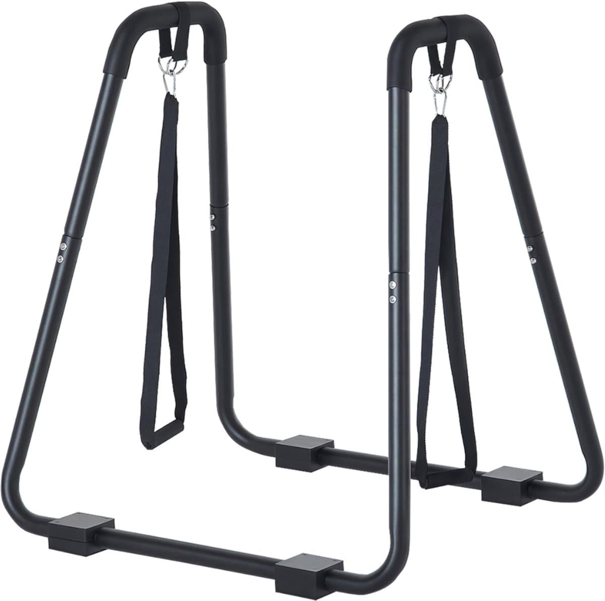 DnA® Dip Bars - Dip Station - Dip Bars Hoog - Zwart - 90cm x 81cm x 93cm
