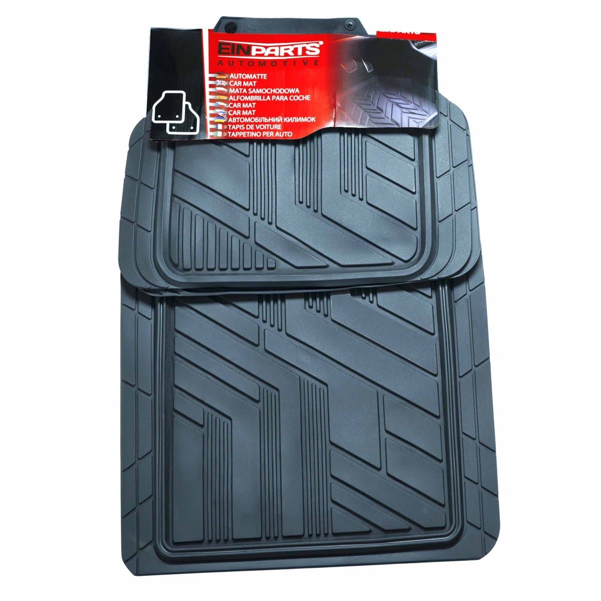 Einparts Rubberen Automatten Set Van 4 Pvc, Gemakkelijk Schoon Te Maken