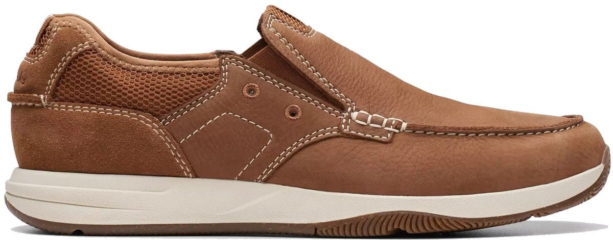 Clarks Sailview Step - heren instapper - Bruin - maat 39.5 (EU) 6 (UK)