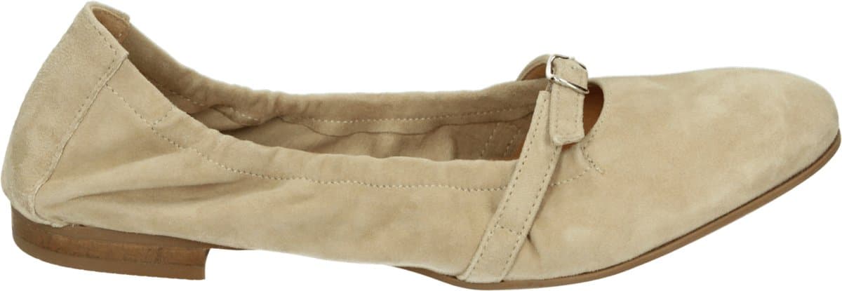 Donna Carolina - 57170179 - Ballerinaschoenen - Kleur: Wit/beige - Maat: 39.5